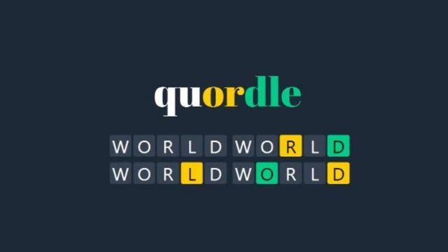 Quordle 300 answers for November 20