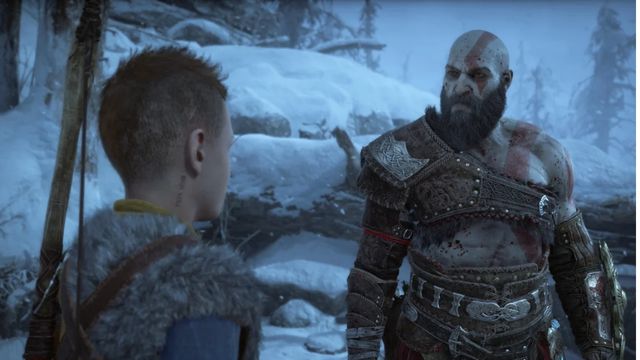 How does God of War Ragnarök PS4 compare to its predecessor, and how much better does it perform on the older consoles?