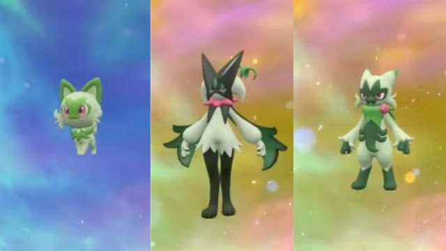 Gen 9 Starter Pokémon in Scarlett & Violet. Hueco, Spriggachito, and Quarksley attract Pokémon from around the world.