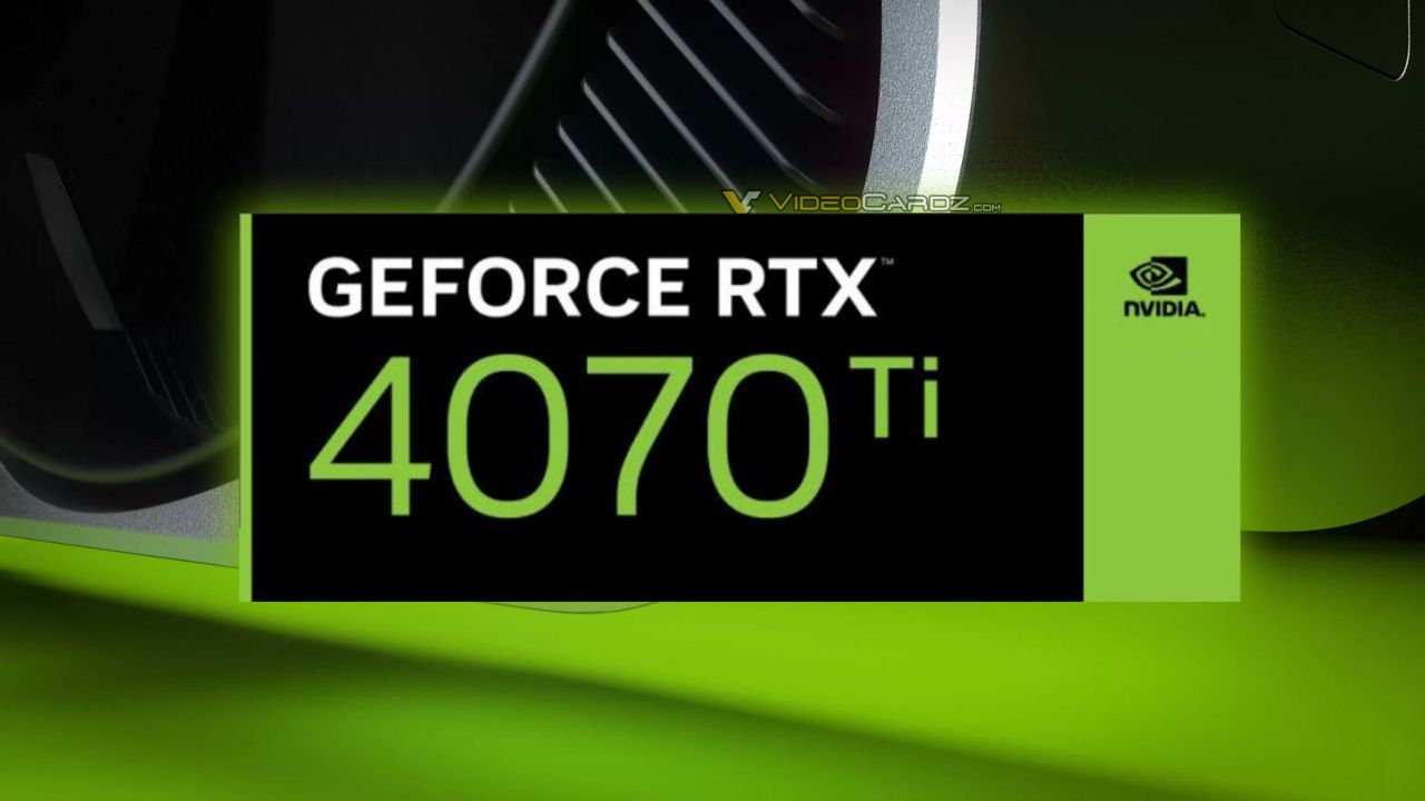 The official launch of the GeForce RTX 4070 Ti video card is scheduled to begin in January;