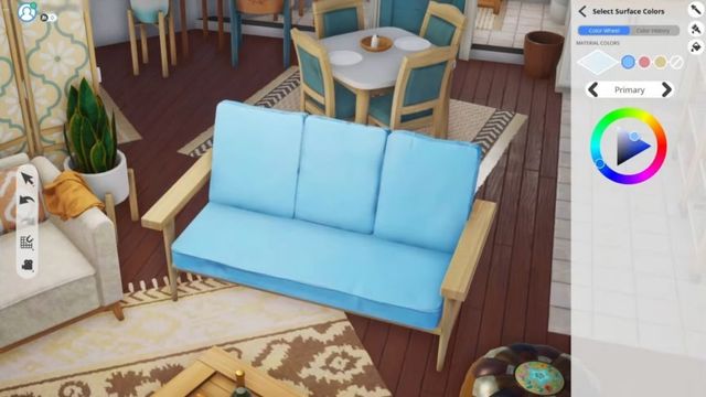 Another topic of discussion in the first release is whether the apartment lot will appear in the next installment of "Sims." In the first footage we saw, the space being edited looked a bit like one unit connected to another