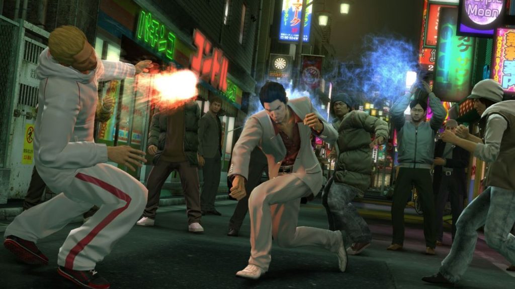 Yakuza Kiwami" is set during Christmas, and the mood is full of Christmas cheer