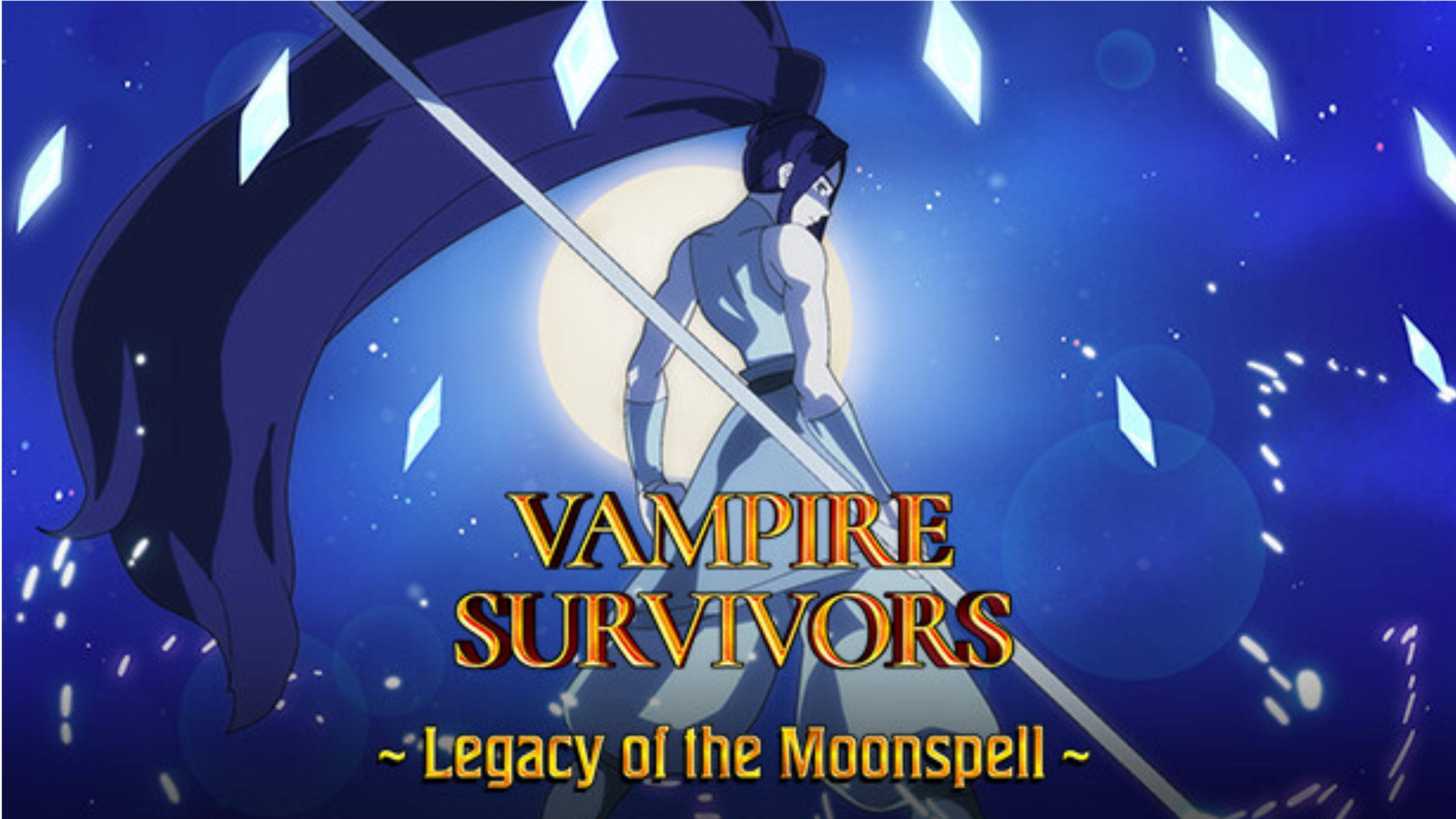 However, "Vampire Survivors" has been enhanced by adding content called "Moonspell's Legacy.